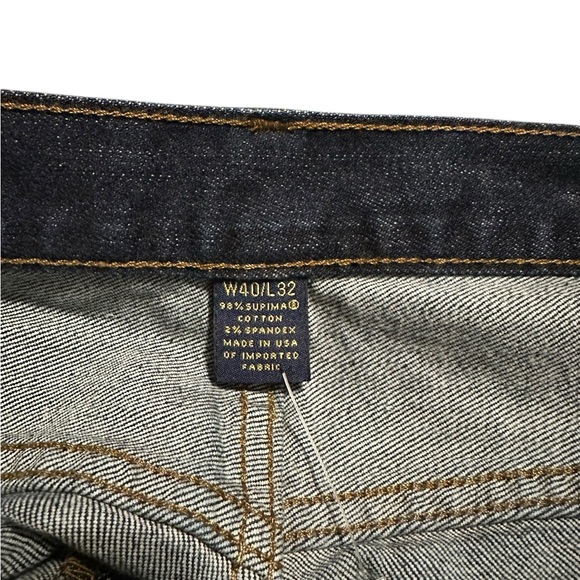 Brooks Brothers Blue Slim Jeans Classic Style NWOT - Picture 4 of 4